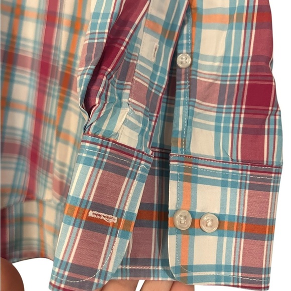 Club Room Red and Blue Button Down Shirt - Picture 3 of 15